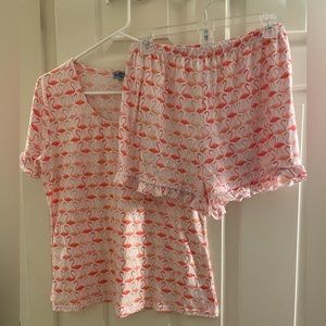 BedHead  ‘FLAMINGO’ Pajama Short Set